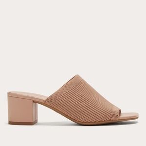 Everlane Women's Glove Mule in ReKnit in Blush Tan, Size 8